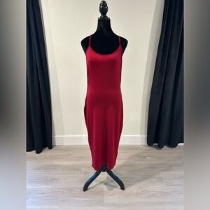 Glory Star Red slip dress